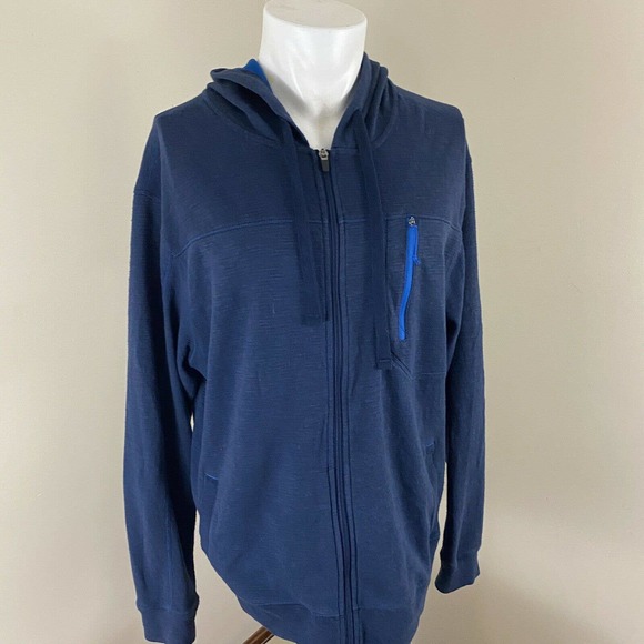 Eddie Bauer Lightweight Blue Athletic Jacket - Picture 4 of 11